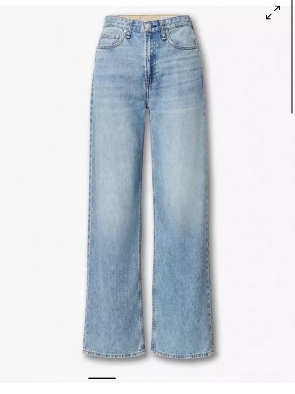 Rag & Bone Women’s Logan Wide Leg Jeans
